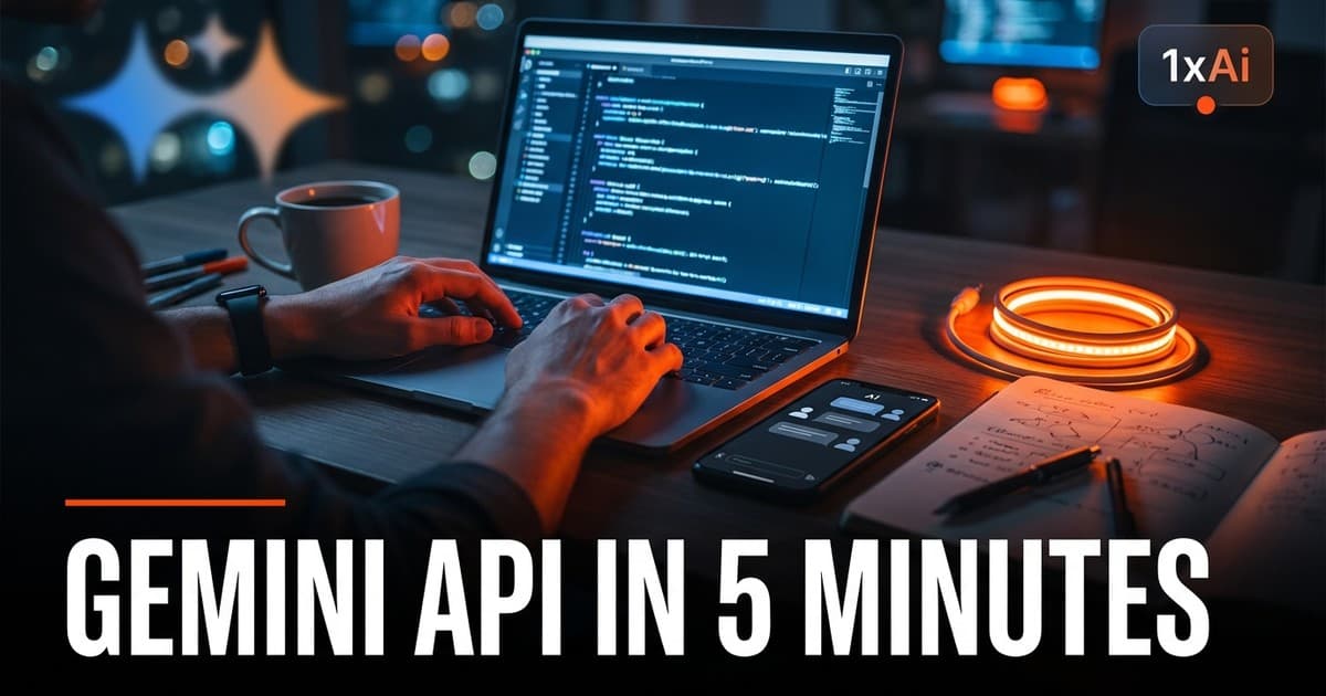 Gemini API: راهنمای نصب و اولین درخواست