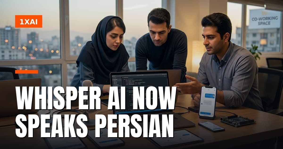 Whisper AI برای فارسی: تبدیل صوت به متن
